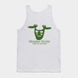 Monsieur Sorcier - Vallée des Merveilles - vert Tank Top